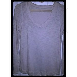 Express - V Neck - Long Sleeve  Tee